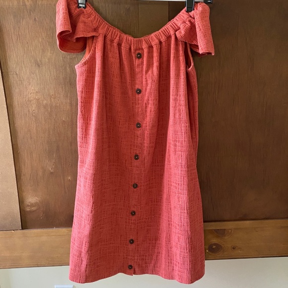 Madewell Off Shoulder Dress - Picture 1 of 4